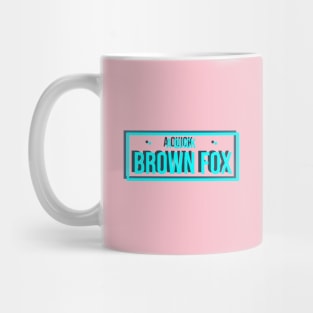 Logo Teal on Teal Mug